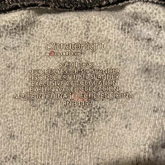 Cuddl Duds Climate Right Patterned Gray Pajama Pants (Size S) - Picture 4 of 9